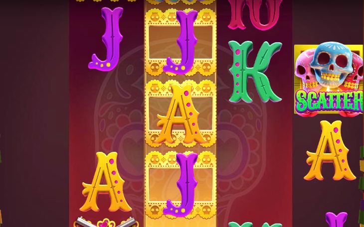 Gold Symbols et Wild visibles pendant les Free Spins